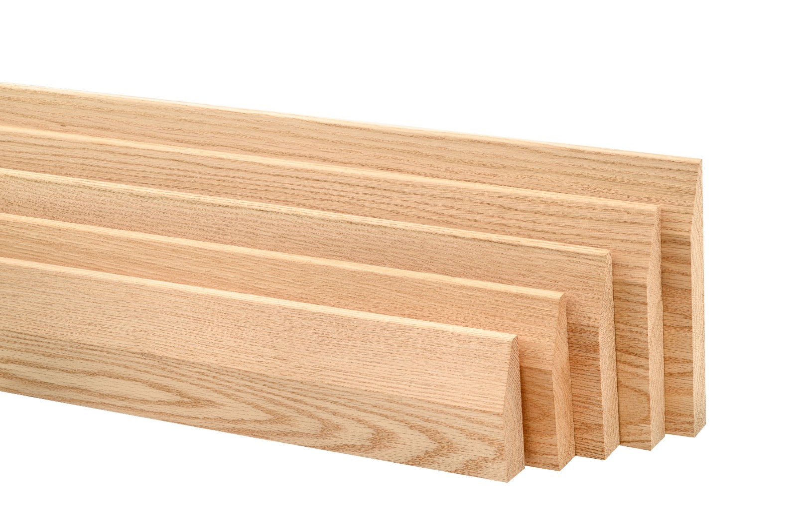 Radius Chamfer Solid Oak Skirting Boards