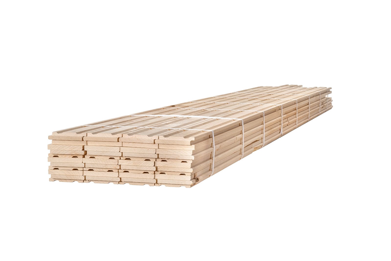 Solid Hard White Maple Narrow Strip Floor Boards T&G 4 sides | Prime Grade (KD)