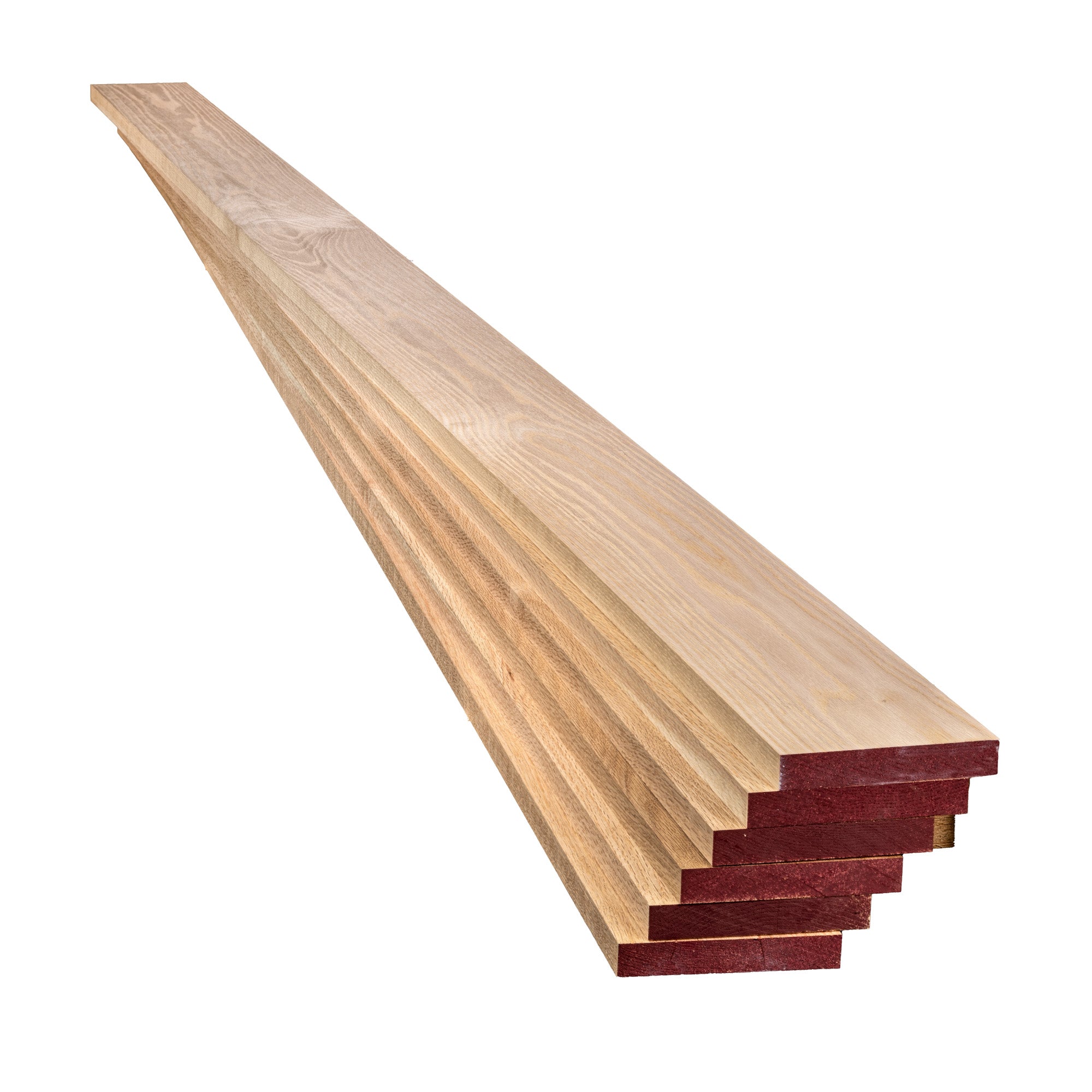 American Oak Prime Grade | Kiln Dried - 1×5″ PAR Packs of 6pcs at 7-8ft lengths