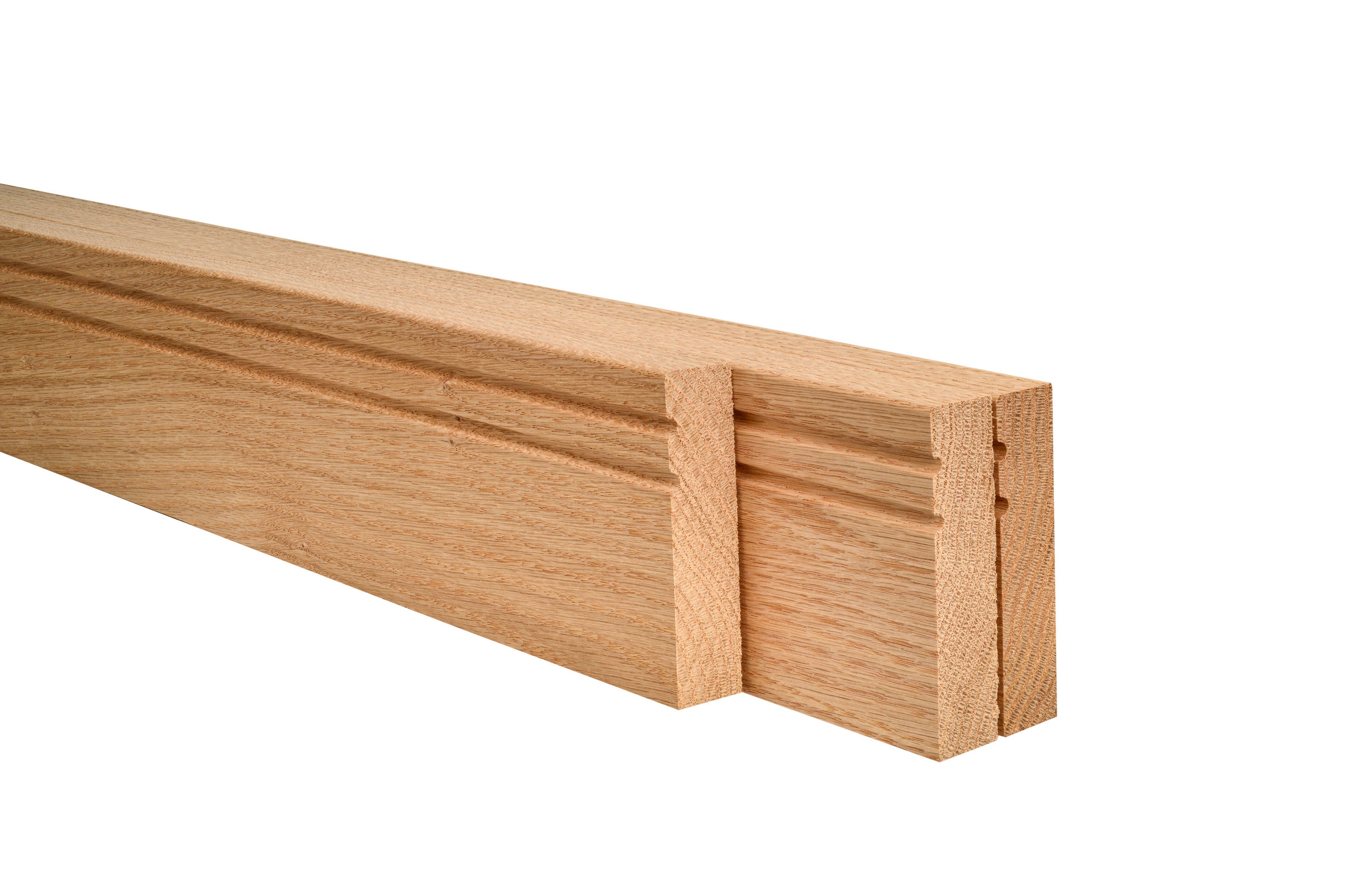 Mexicano Double Groove Solid Oak Architrave Sets