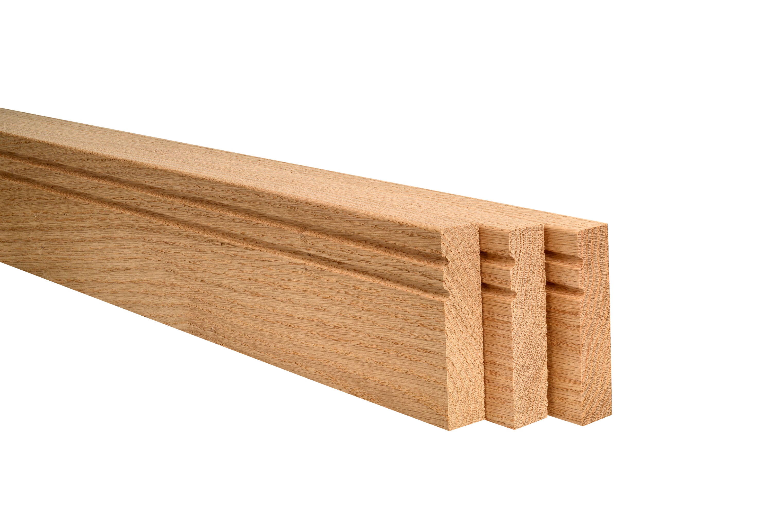Mexicano Double Groove Solid Oak Architrave Sets