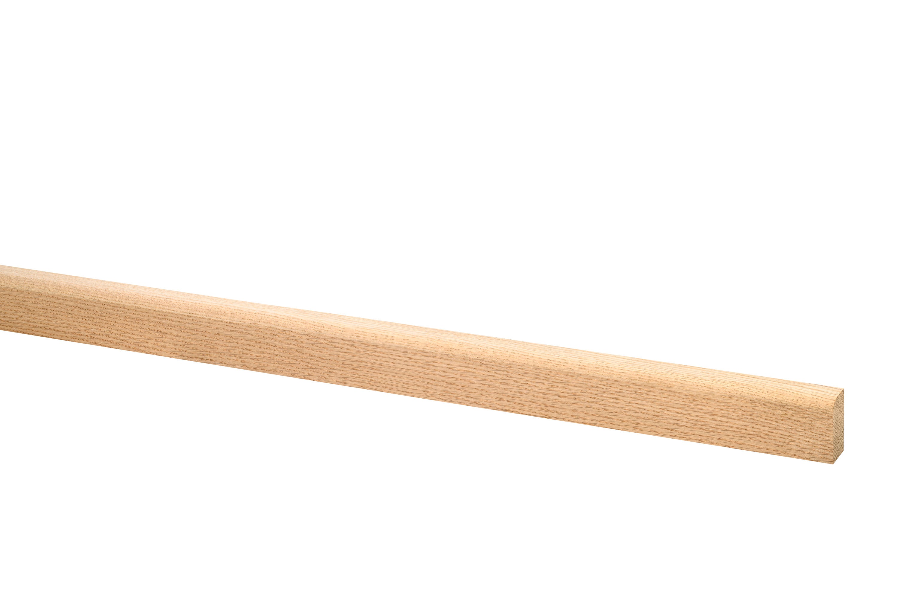 Bullnose/Pencil Round 1 Edge Solid Oak Skirting Boards