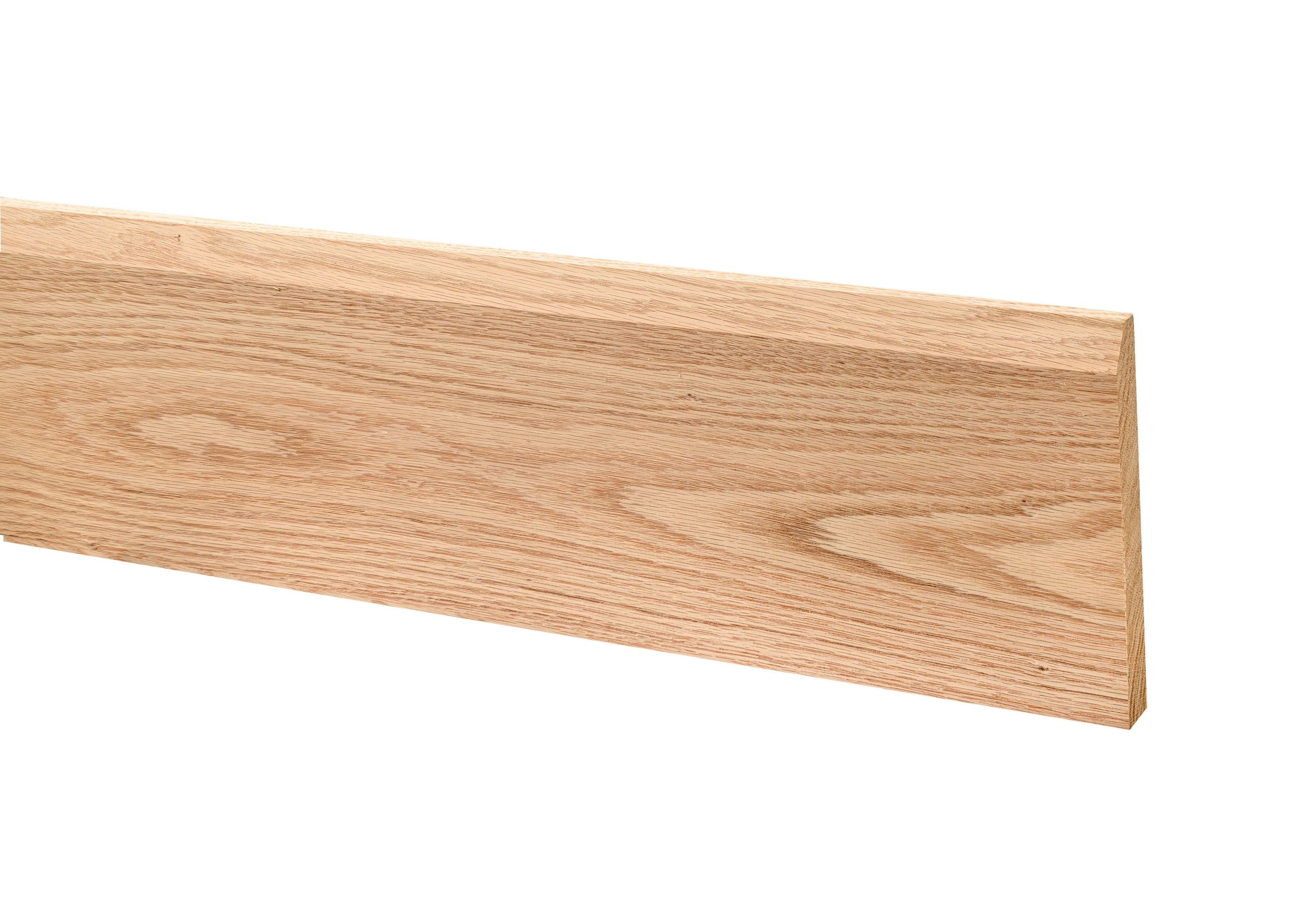 Chamfer Solid Oak Skirting Boards