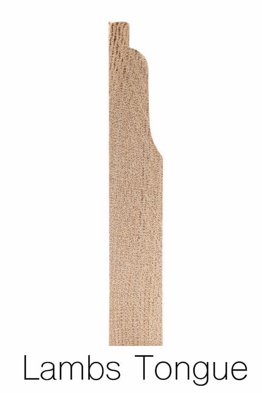 Solid Oak Skirting Board Samples