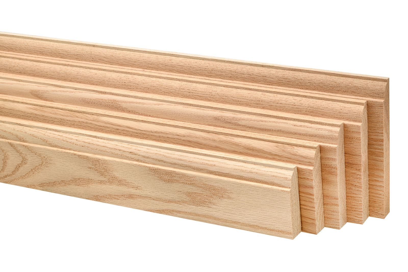 Ovolo Solid Oak Skirting Boards