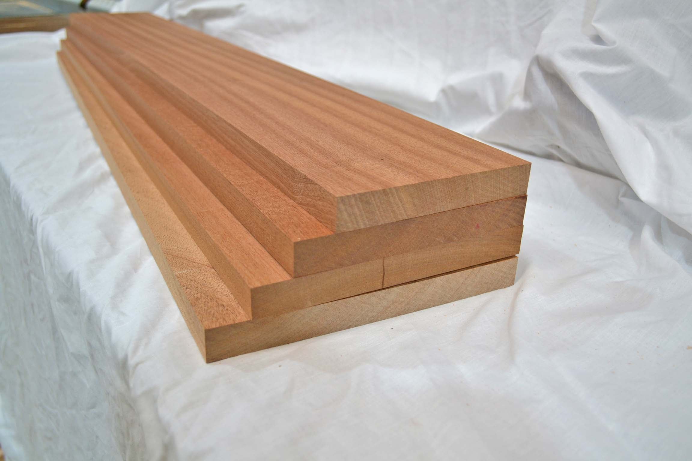 Machined Hardwood DIY & Project Packs Planed 4 sides square edges