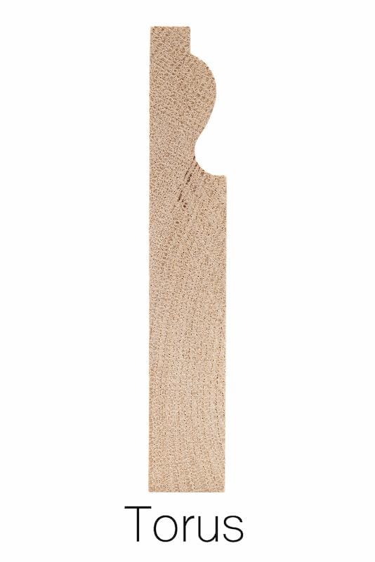 Solid Oak Skirting Board Samples